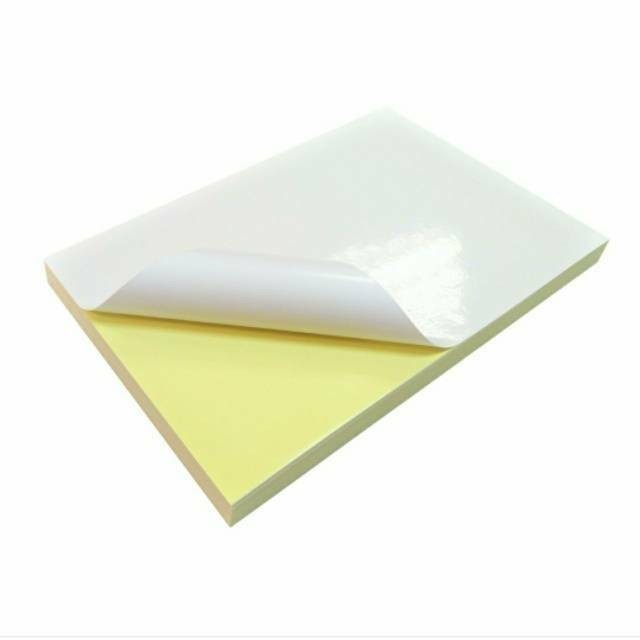 

Kertas Sticker Chromo F4 Folio Glossy Isi 10 Lembar