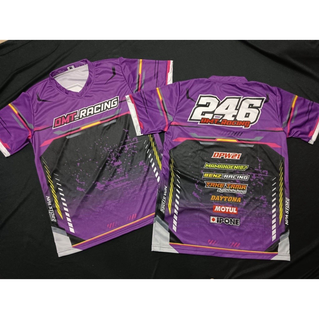 KAOS BALAP - KAOS JERSEY RACING BALAP CUSTOM NAMA NOMOR START BISA GANTI WARNA JERSEY KAOS KOMUNITAS