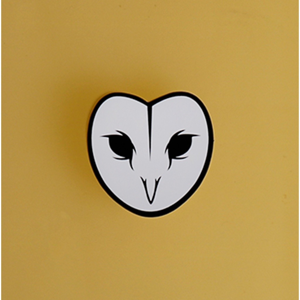 

STIKER GRAFTAC - OWL HEAD -. STIKER AESTHETIC LAPTOP, AKSESORIS HP, ANTI AIR, MOTIF.