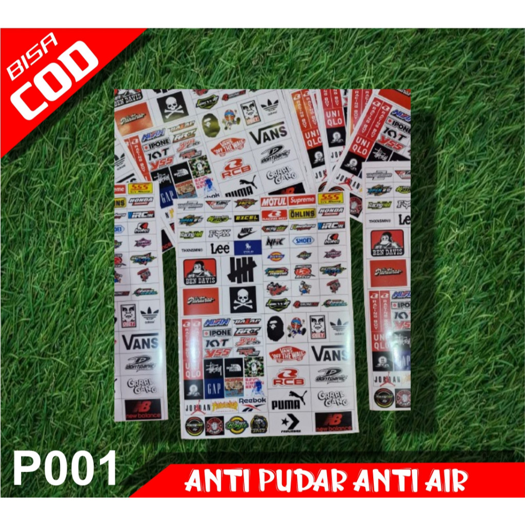 

STICKER PACK KATA-KATA RACING / STICKER RACING / STICKER MOTOR / STICKER HELM / STICKER TUMBLR