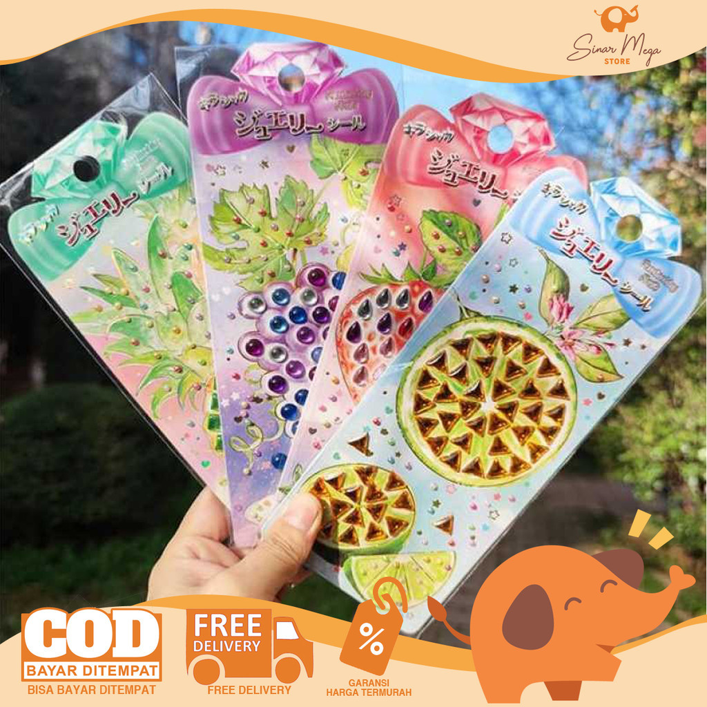 

Sticker Manik Manik Buah HL-028 - Fruit Diamond Stiker Mainan DIY Murah Berkualitas