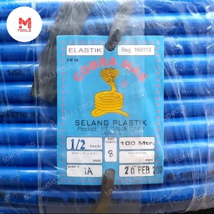 Selang Air COBRA MAS Elastis 1/2"  - Selang Elastis COBRA MAS 1/2"