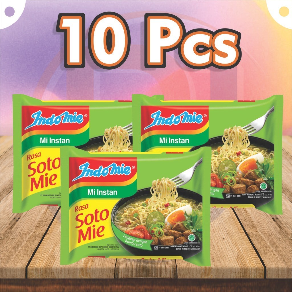 

Mie Indomie Soto 10Pcs