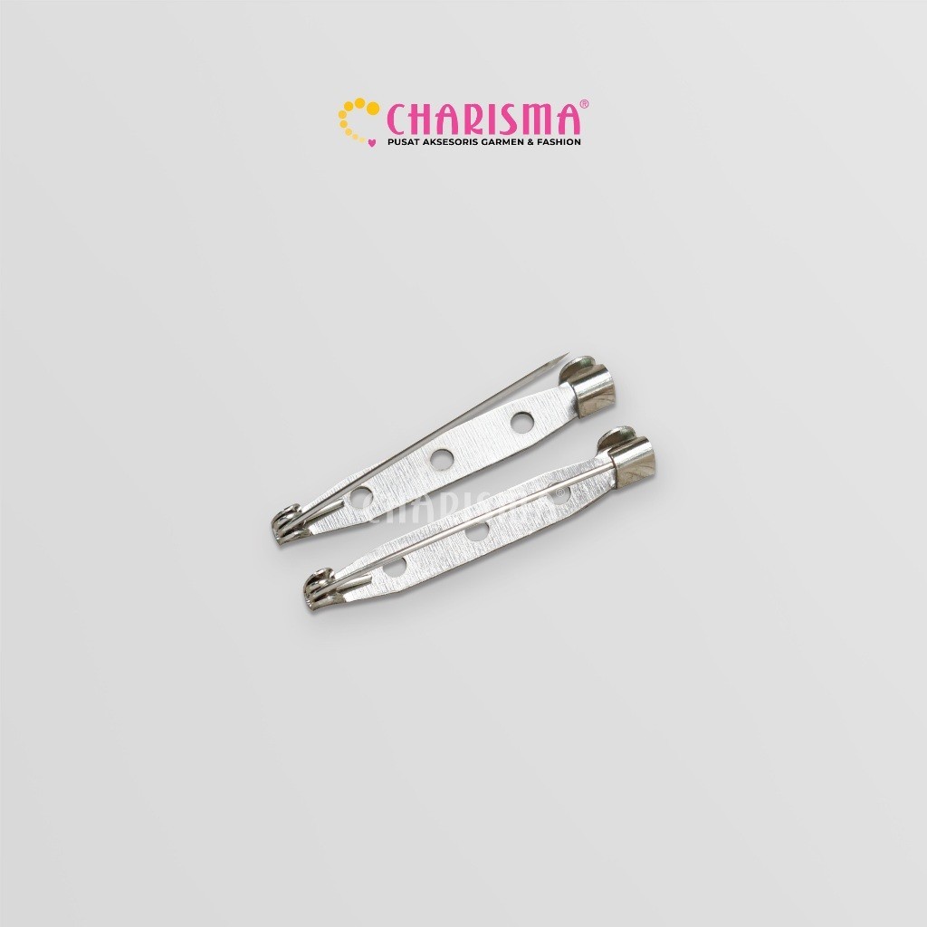 Charisma Peniti Bros - Peniti Jarum / Peniti Nametag / Peniti Bros Besi Aksesoris / Harga Per 1 Lusi