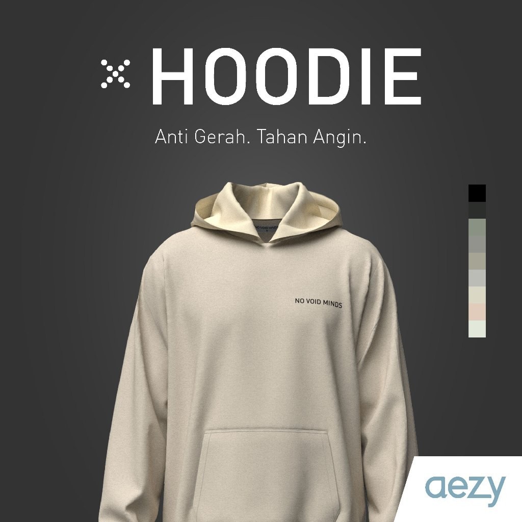 No Void Minds AEZY Signature xHoodie | Sand