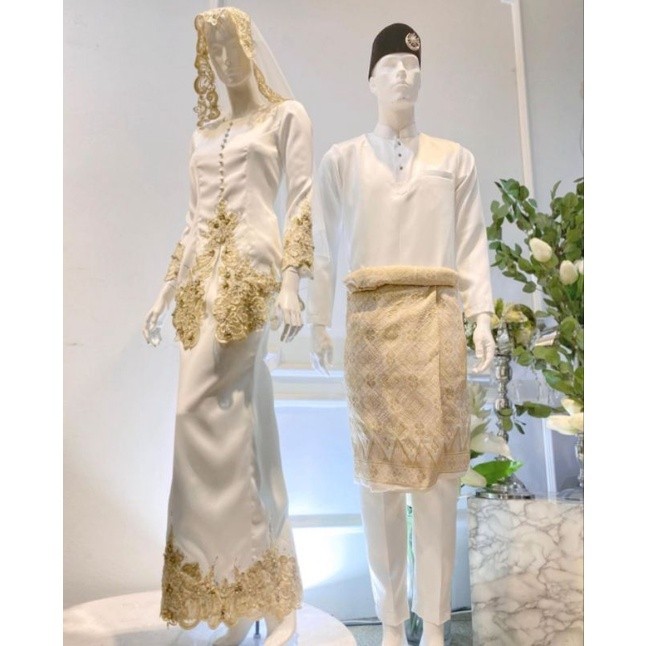 gaun pengantin Muslimah Malaysia gaun akad gaun walimah wedding dress muslimah