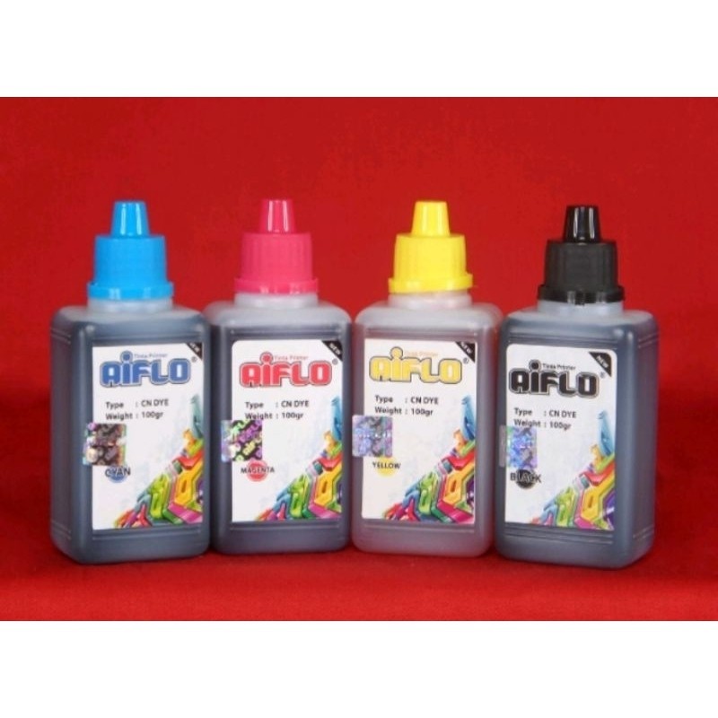 Tinta Printer Aiflo 100ml Canon / Tinta Prin Botol AIFLO 100 ml