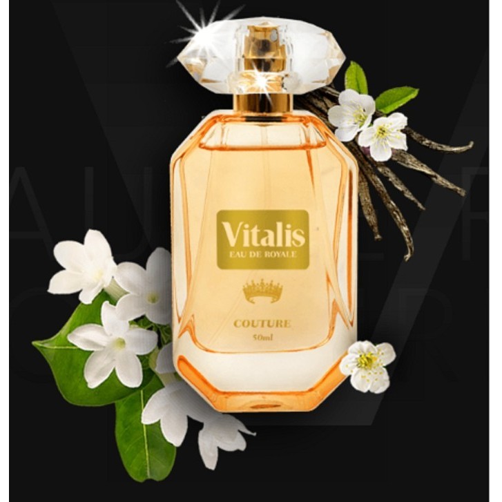 VITALIS EAU DE ROYALE COUTURE - 50 ML / Parfum Wanita / Gold