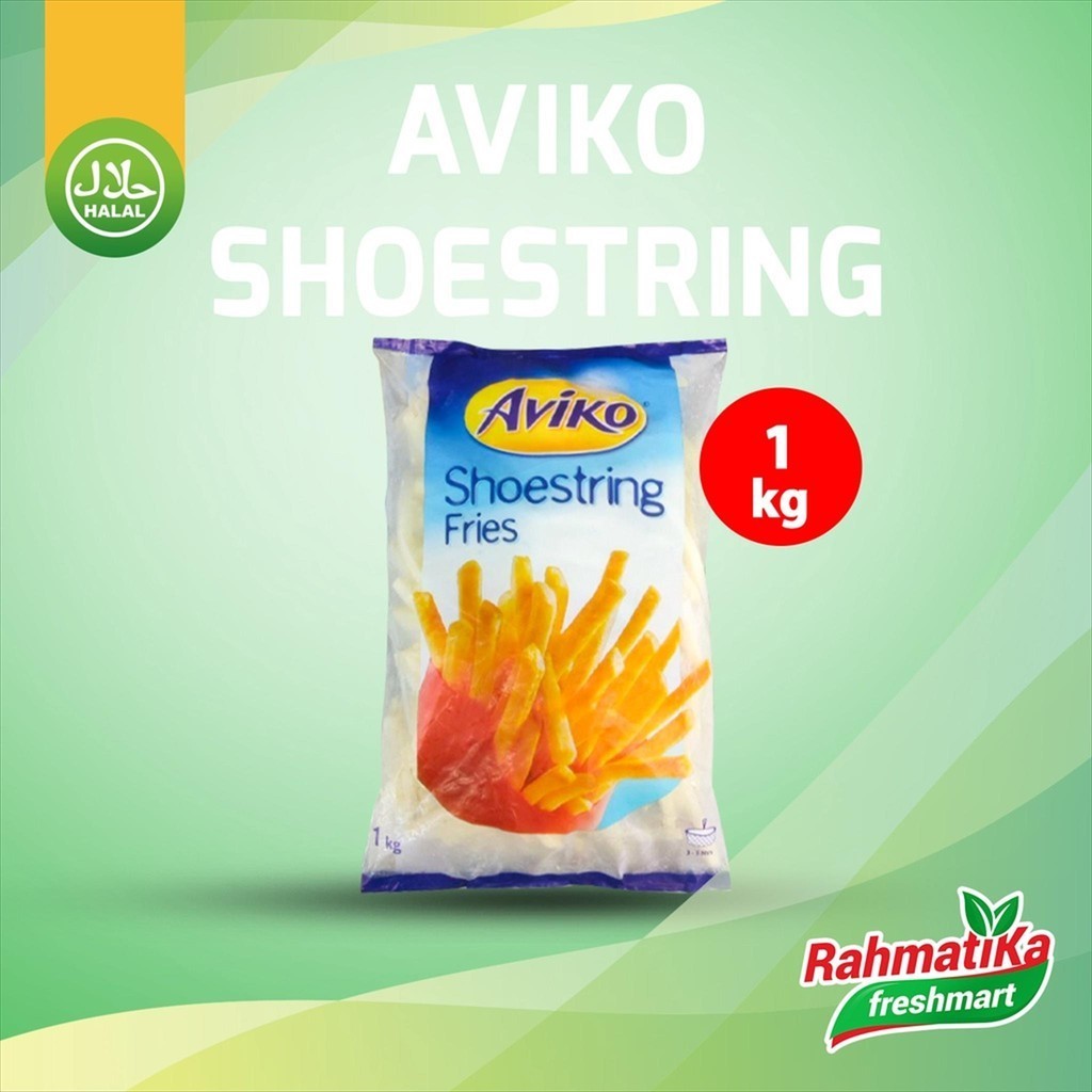 

AVIKO Kentang Goreng Beku / Shoestring Fries 1 Kg