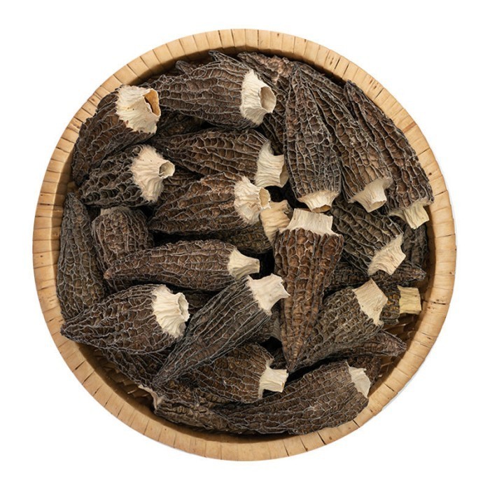 

NATUREFOOD jamur Morel Mushroom Morchella 羊肚菌 eksotis kering