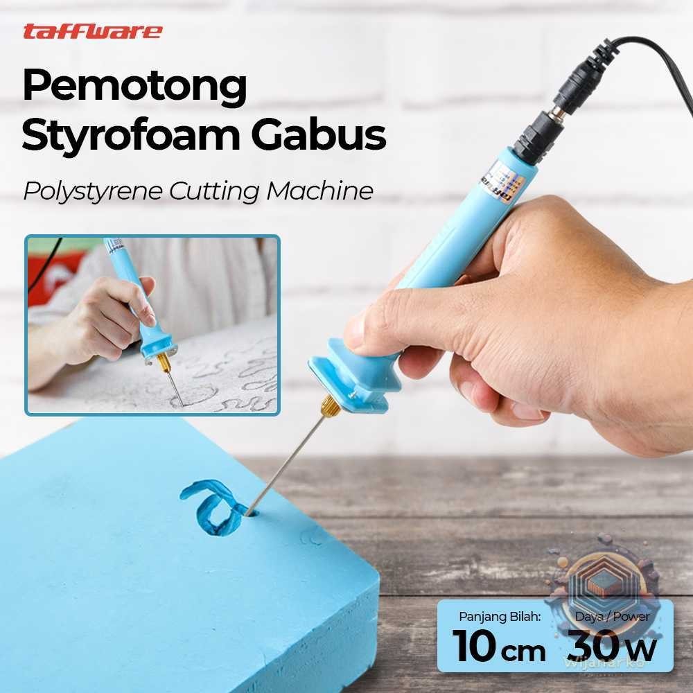 

Taffware Pemotong Styrofoam Gabus Polystyrene Cutting Machine 10cm 30W - CT10