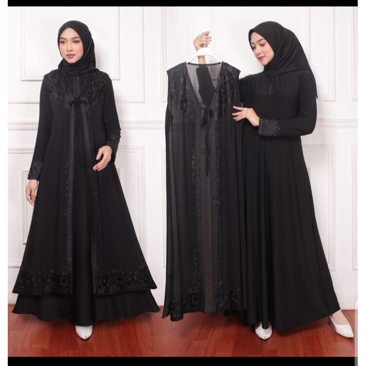 COD GAMIS ABAYA TURKEY ROMPI // DRESS KEKINIAN // GAMIS TURKEY MEWAH // GAMIS FASHION MUSLIMAH - KIL