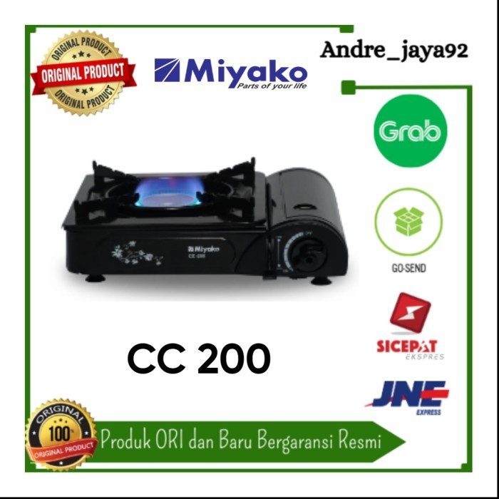 KOMPOR GAS MIYAKO CC 200, KOMPOR PORTABLE