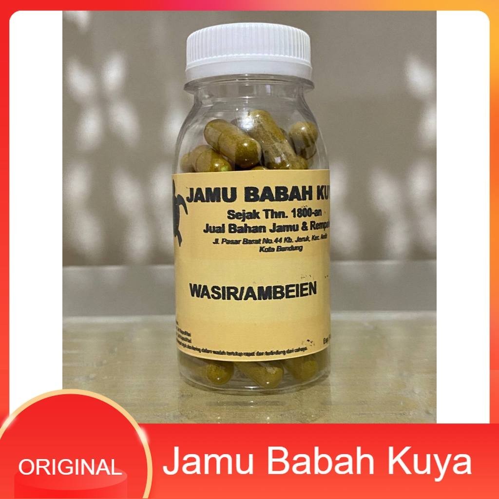 

Jamu Babah Kuya - Wasir/Ambeien (50 Kapsul) Herbal