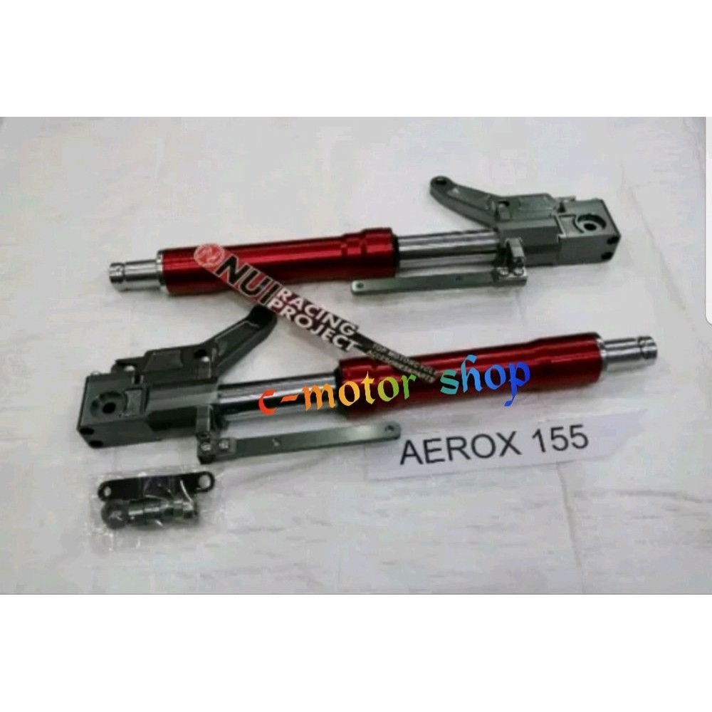 Shock Depan AEROX Model USD Upside Down PNP Khusus Aerox Bisa Double Disc Cakram Kiri Kanan