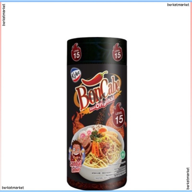 

SAMBAL TABUR KOBE BONCABE SAMBAL TABUR ORIGINAL LEVEL 15 45G BOTOL