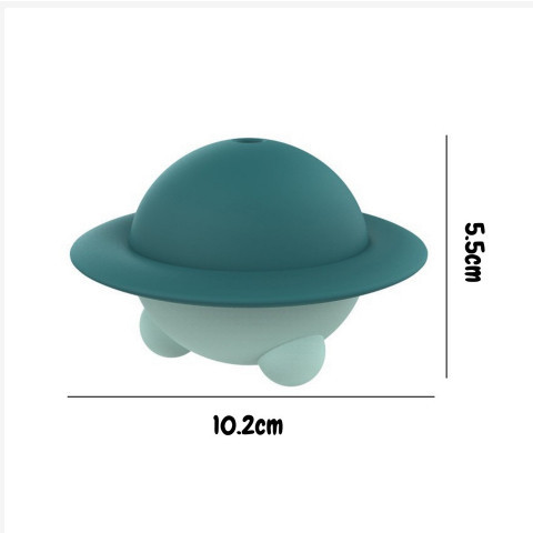 ASS CETAKAN ES BATU BULAT UFO + CORONG KECIL ICE CUBE MOLD SILIKON CETAKAN ES SILIKON