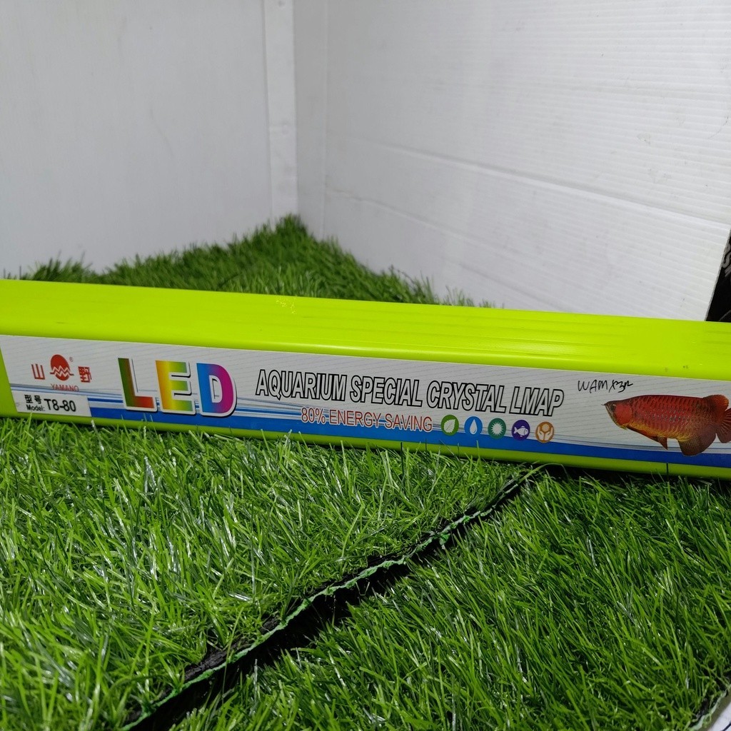 Lampu Tanning YAMANO T8 80 Lampu Led Celup Aquarium Tanning Arwana