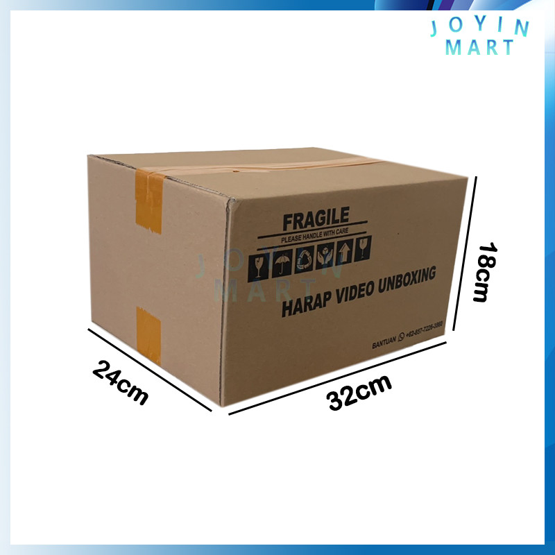 

kardus polos 32cmx24cmx18cm / 35cmx20cmx12cm packaging / box