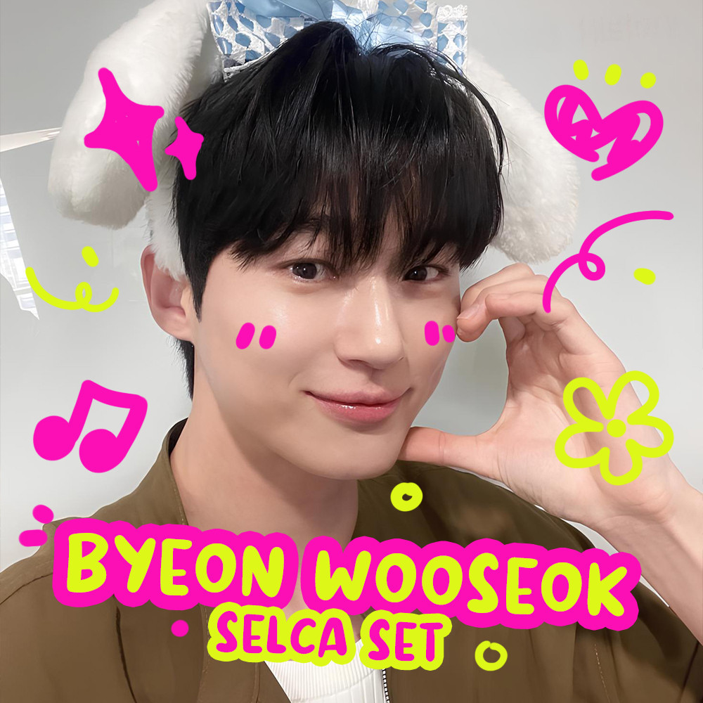(2 SISI) Byeon Wooseok - Selca Set Fanmade Photocard