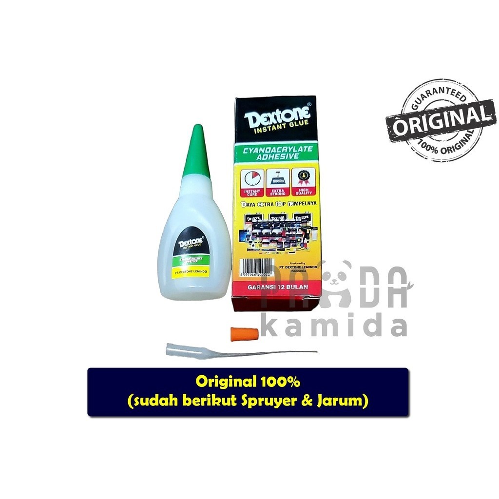Lem Korea Dextone Tetes Instant Glue Setan Cair Besi Serbaguna Premium