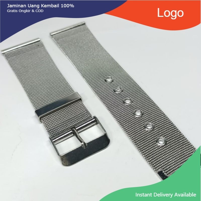 Strap/Rantai jam pasir ukuran 14mm>24mm CK