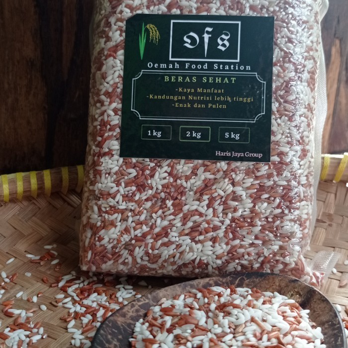 

LK4649~ sukron_86 Beras Merah Putih Organik 1 kg