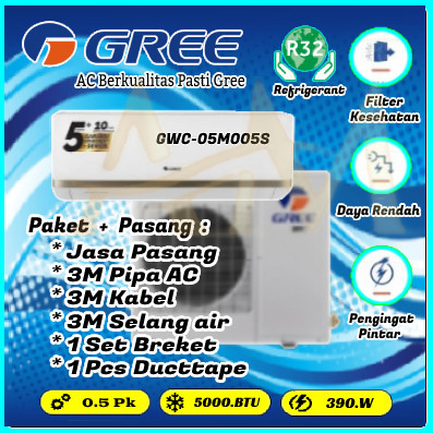 AC GREE 1/2PK