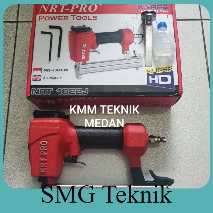 

Berkualitas 1022J NRT PRO GUN TECKER STAPLES ANGIN AIR NAILER 1022 GUN PAKU TEMBAK HTR674