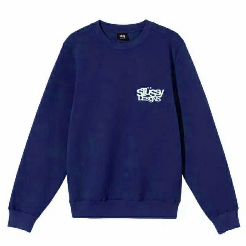 S - XXXXXL(6XL) Sweater STUSSY DESIGN BIGSIZE Sweatshirt Oversize Streetwear Urban Style CrewNeck Ju