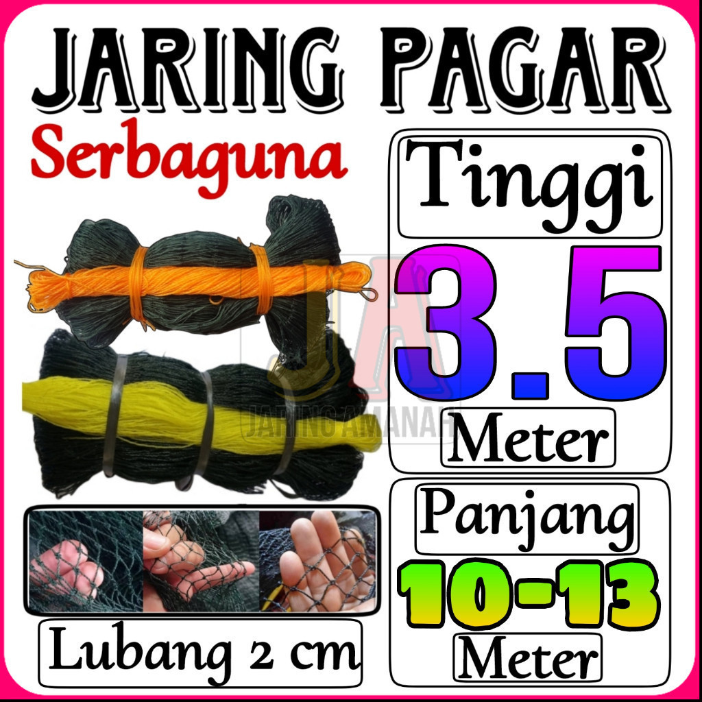 Jaring Ayam Lubang 2 cm Lebar 3.5 Meter Jaring Pagar Ayam Jaring Kandang Ayam