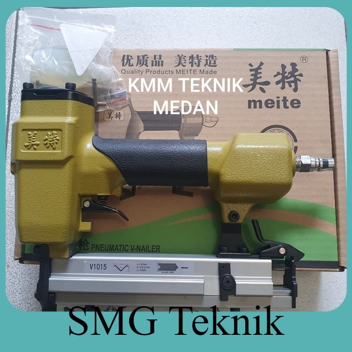 Berkualitas MESIN PAKU TEMBAK V NAILER MEITE V1015B SAMBUNG BINGKAI AIR NAILER GUN GYJ906