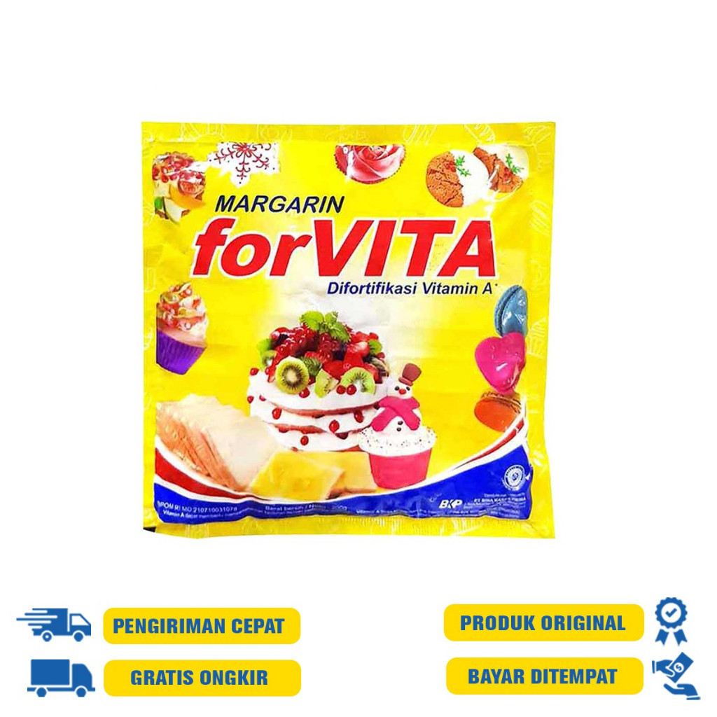 

FORVITA MENTEGA/MARGARINE SERBAGUNA 200 GR