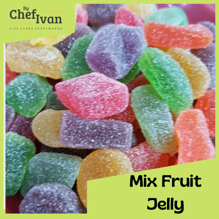 

Cemilan Jajan Snack Kiloan Mix Fruit Jelly Permen Jelly Super Enak