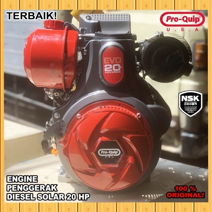 Mesin Diesel Penggerak Serba Guna 20 HP Pro Quip QDX 580 Mesin Solar QDX580 Original