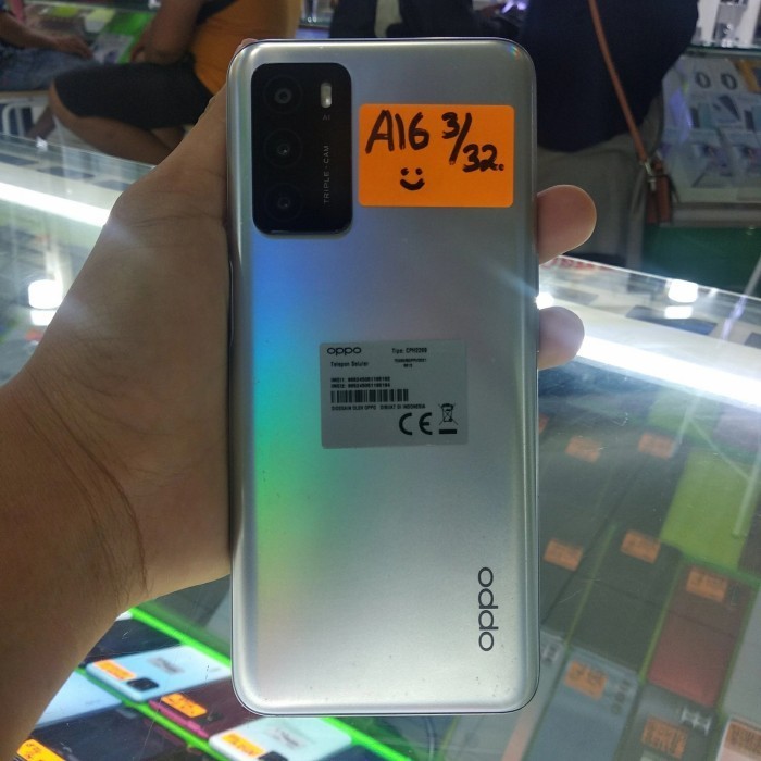 Hp Second Oppo A16 mulus 98%