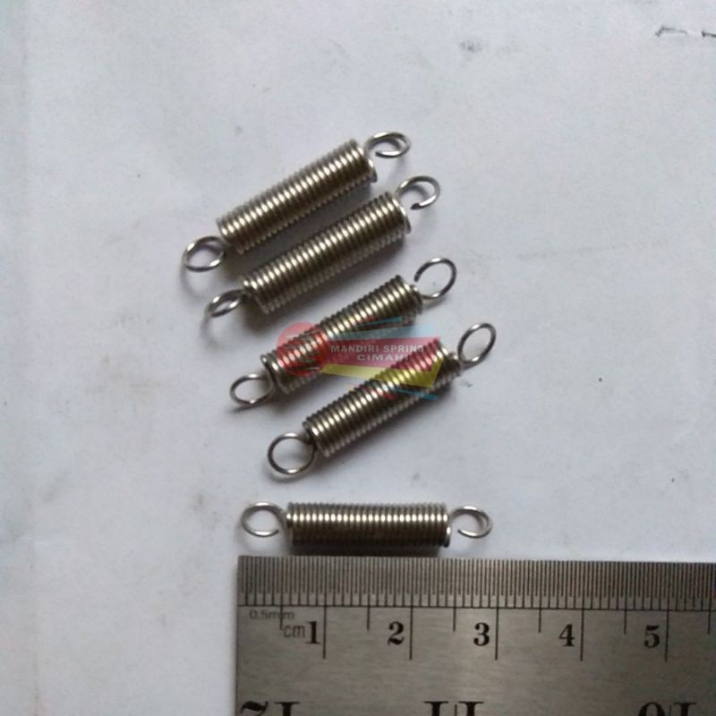 Per Spring Tarik 07 mm Stainless Panjang 30 mm