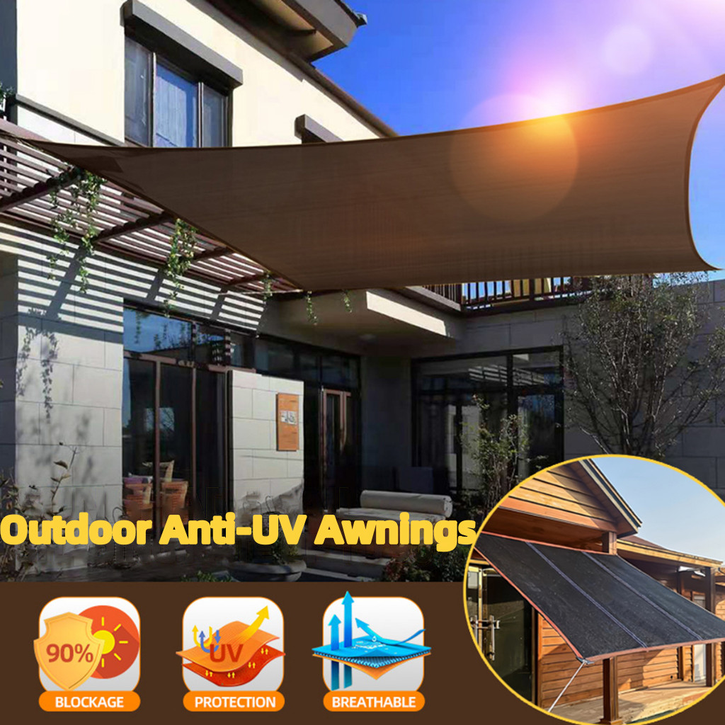 Paranet 90% Anti-UV Awnings Shade Sail Garden Sun Shade Net Car Cover Sun Shade Net Black Sun Shade 