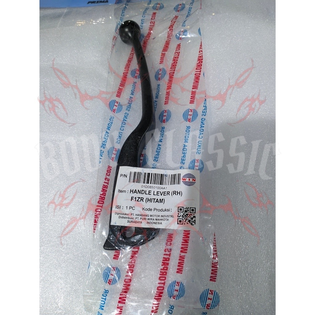 Handel Rem Kiri / Kanan F1Z R 2001 2002 2003 2004 2005 Warna Hitam | brake handle lever silver WIN |