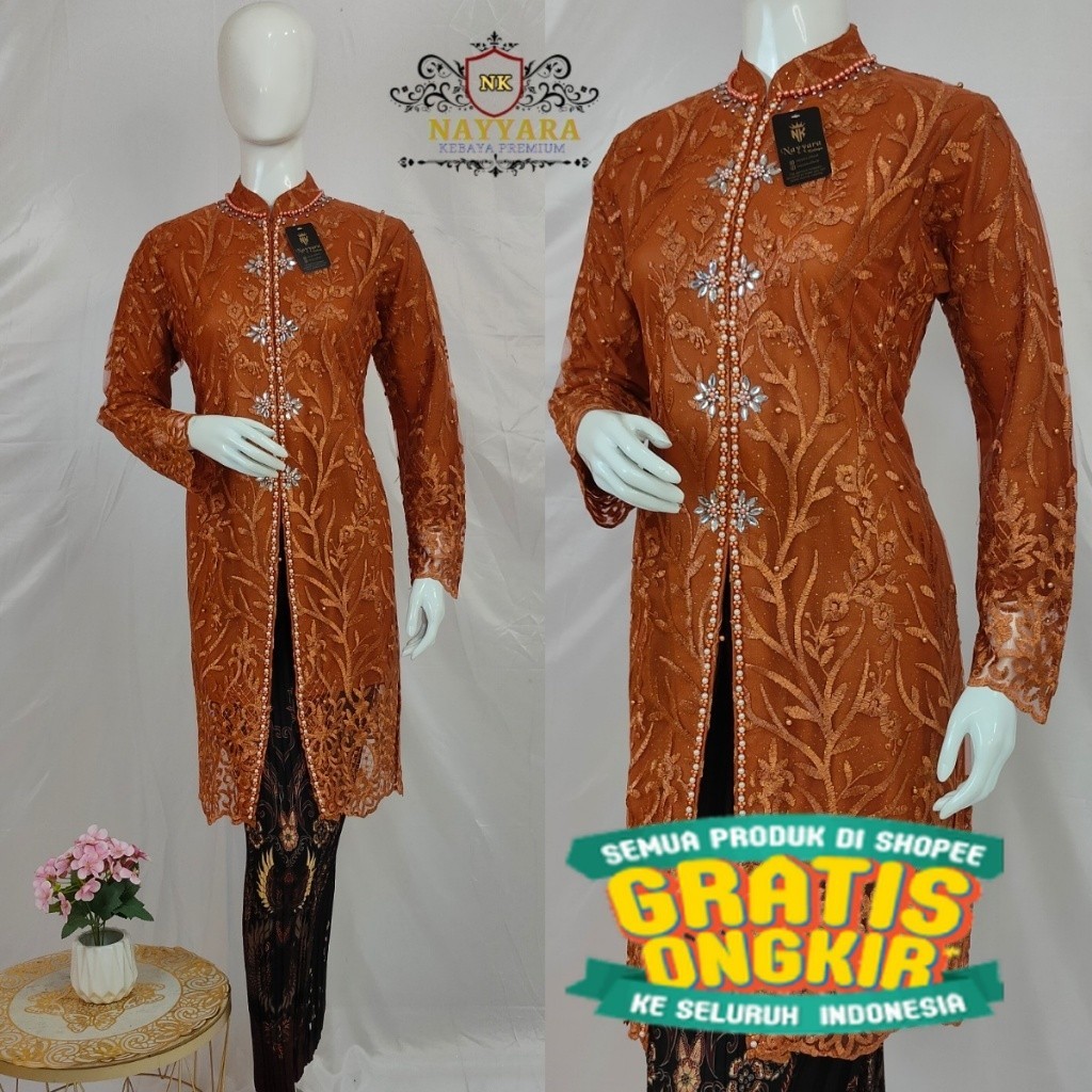 Kebaya Modern  Kebaya Tunik  Setelan Kebaya Brokat  Kebaya Brokat  Kebaya Encim  Tunik Brukat  Gamis