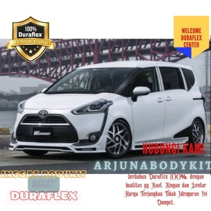 Bodykit toyota sienta zeus samping ..P