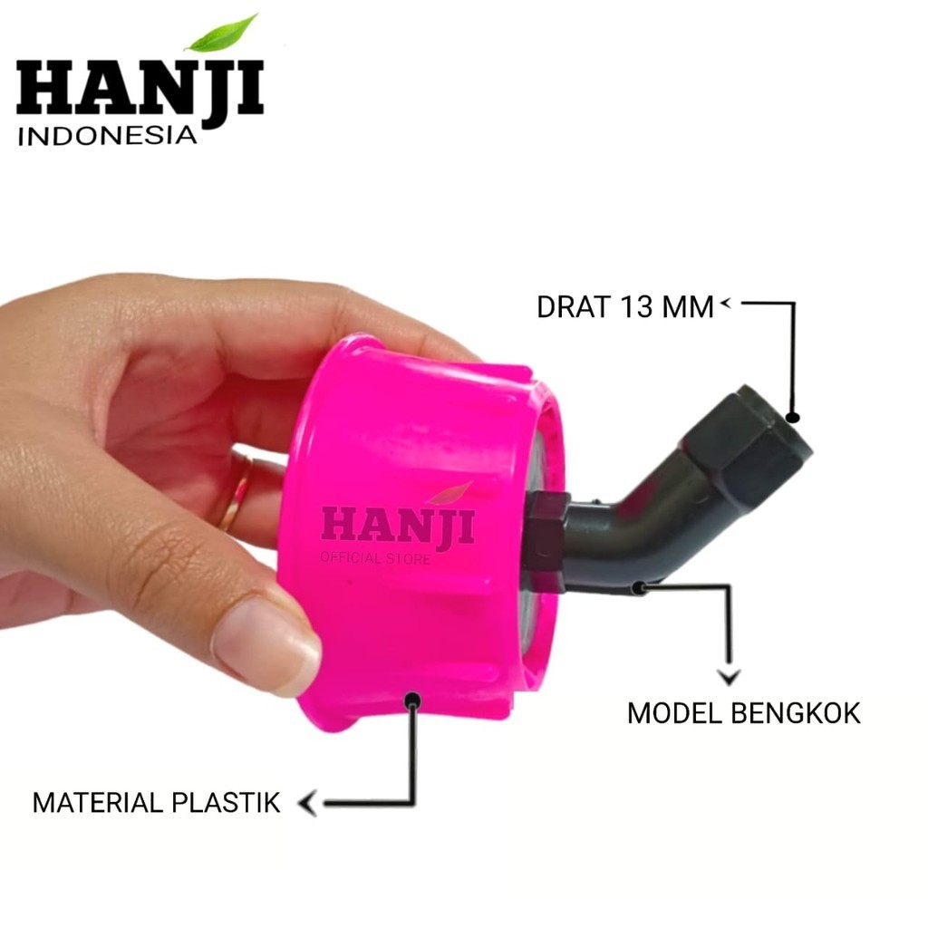 Nozzle sprayer kabut plastik 5 lubang nozzle plastik nozzle spuyer 5 lubang