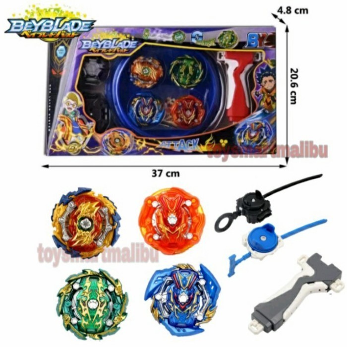 mainan gangsing beyblade super series dead phoenix - Ungu