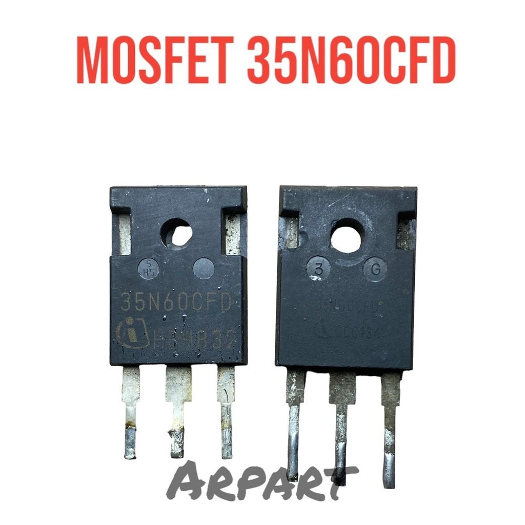 mosfet 35N60CFD 35A 600v cabutan original