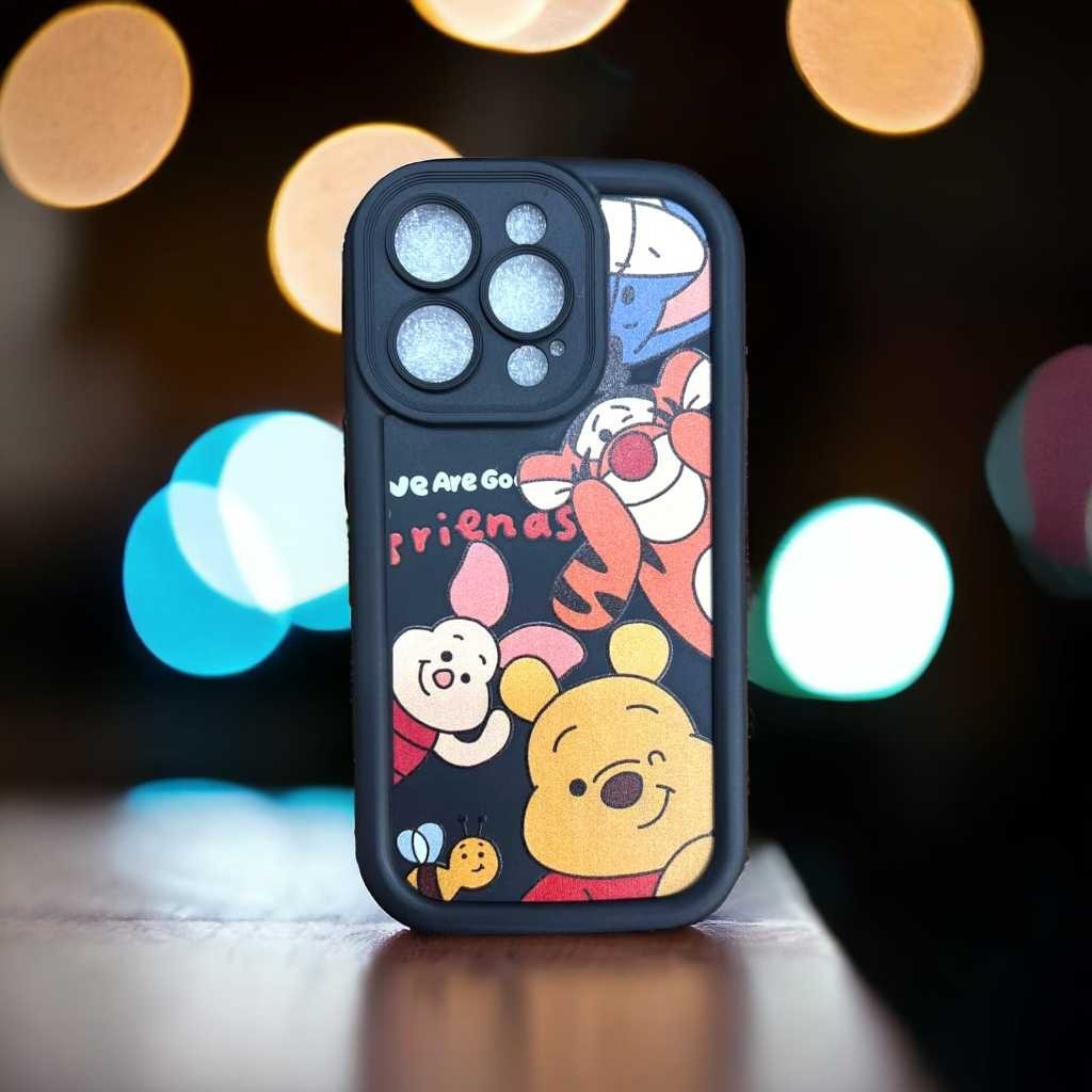 [ ITEL A70 / S23 PLUS / P55 ] Soft Case Silicone Gemoy Corak / Casing Motif Nike Shinchan / Case Kar