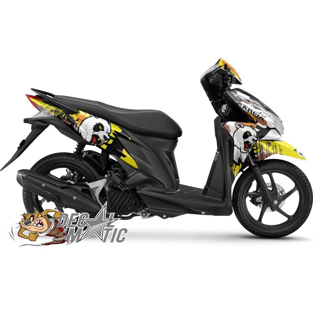 Stiker Vario Techno Full Body Decal Full Body Vario 125 Old Techno 125 PGMFI 2011-2014 - Panda 01