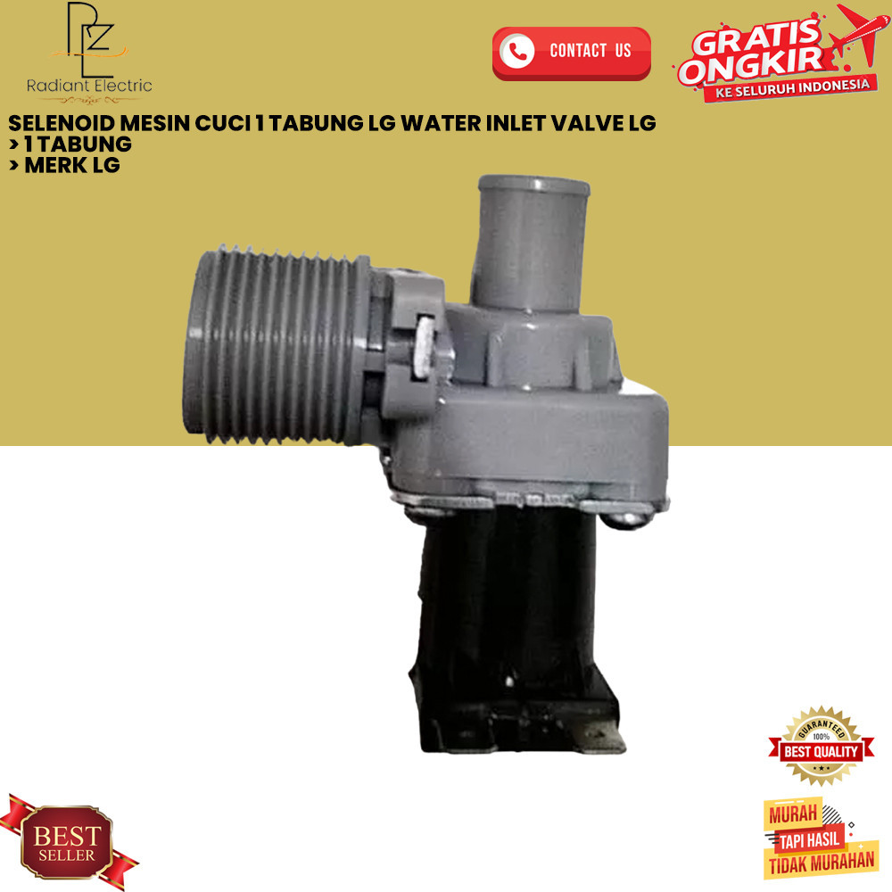 SELENOID MESIN CUCI 1 TABUNG LG WATER INLET VALVE LG [RE]