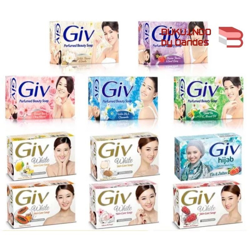 GIV White Sabun Mandi Batang 72 g