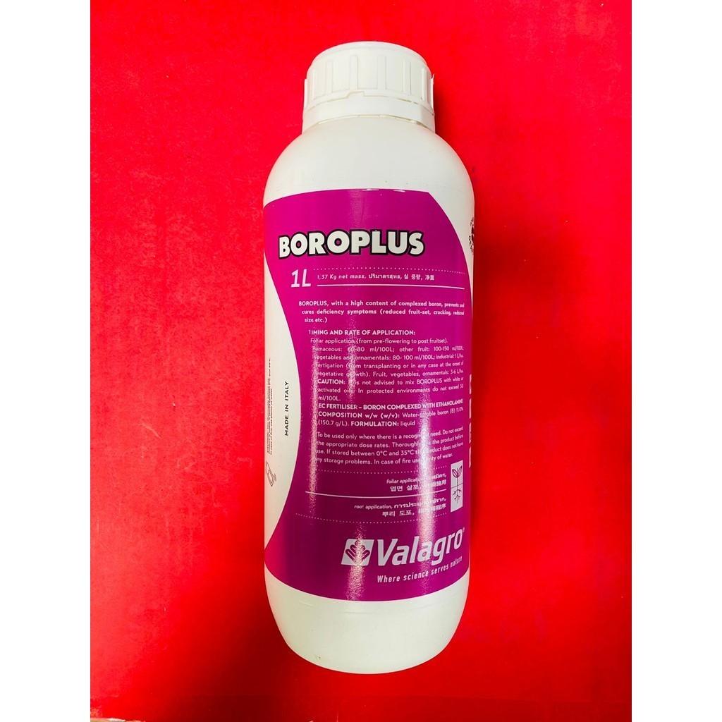 Boron BOROPLUS dari Valagro kemasan  1 liter