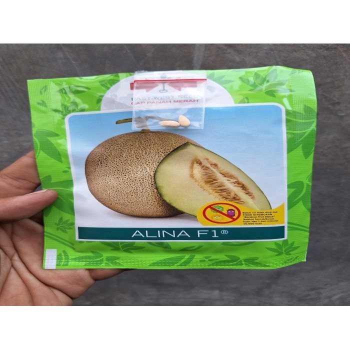 Benih Bibit Melon Cap Panah Merah Kemasan Repack TERBARU